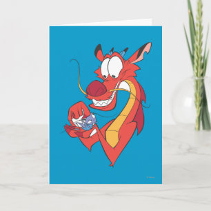 Mushu and Cri-kee Card