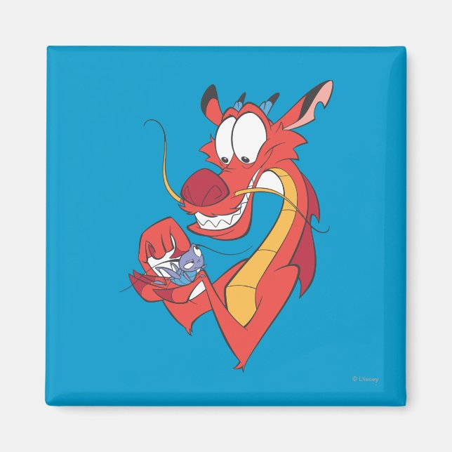 Mushu and Cri-kee Magnet (Front)