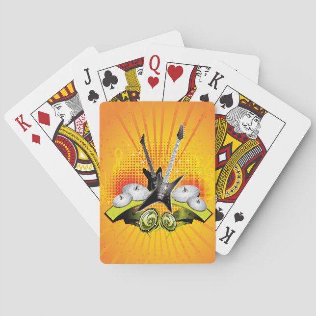 Music 12 Playing Cards (Back)