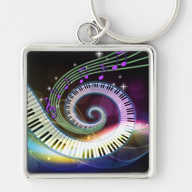 Music 1 Keychain (Front)