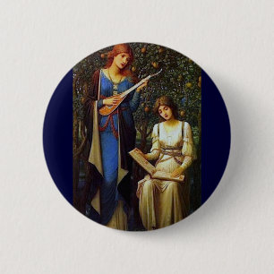 Music 2 Inch Round Button
