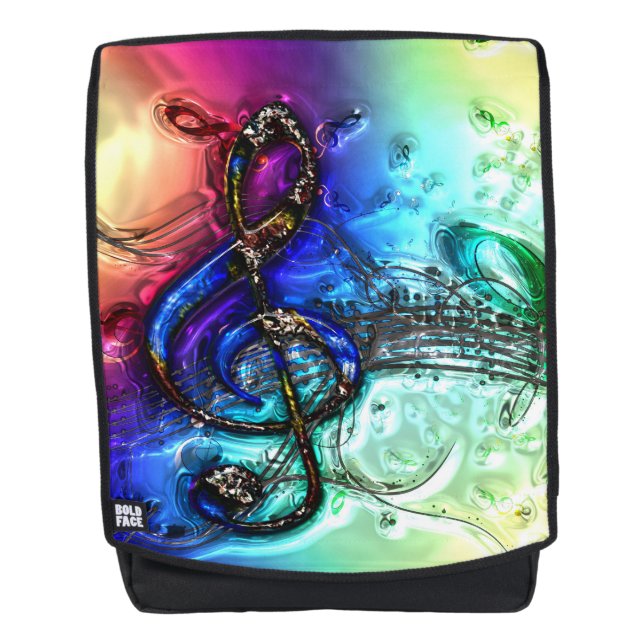 Music 34-36 Image Options Backpack (Front)