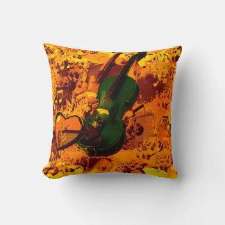 Music A Gift From God Prays,Worship and Thank HIM Throw Pillow