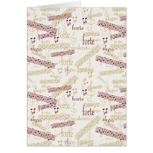 Music Aficionado Typography Pattern