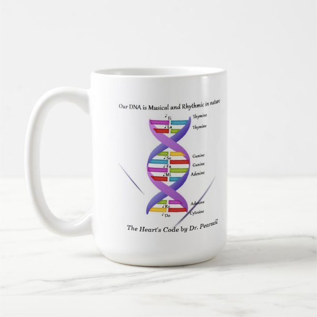 Music and DNA Mug (Left)