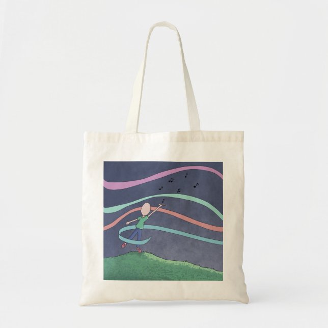Music and Melody Tote Bag (Front)