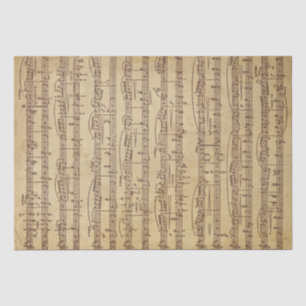 Music and Song Tissue Paper