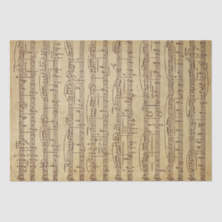 Music and Song Tissue Paper