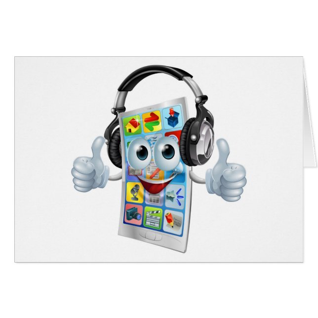 Music app cell phone (Front Horizontal)