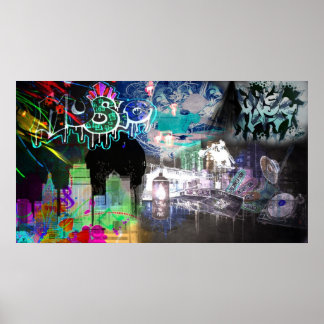 Music art life poster