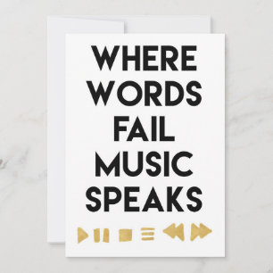 Music Art Music Speaks Save The Date