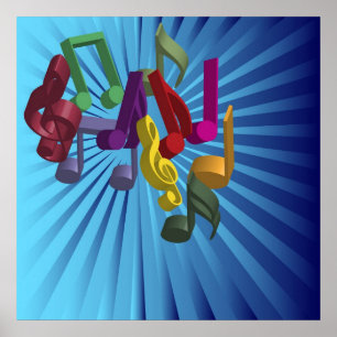 Music Background Poster