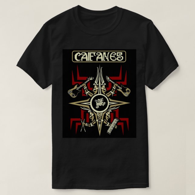 Music Band Caifanes Logo Pop Rock Classic T-Shirt (Design Front)