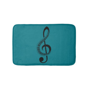 Music Bath Mat