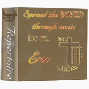 Music Binder for Eric