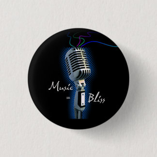 Music = Bliss  mini button