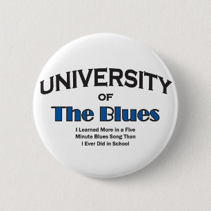 music-blues 2 inch round button