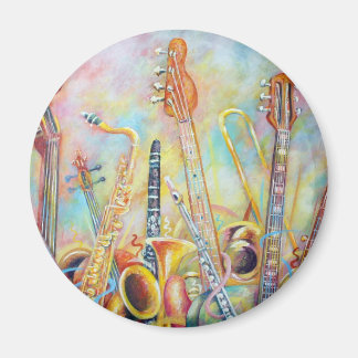 Music Bouquet Magnet
