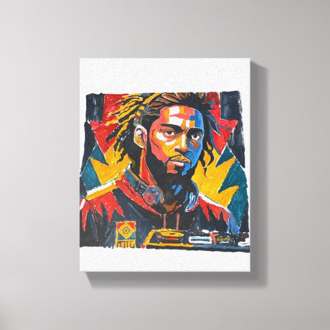 Music Box Canvas Print (Front)