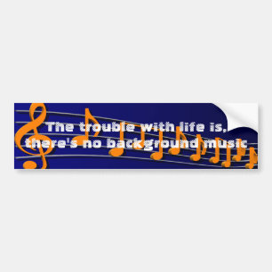 Music Bumper Sticker