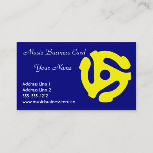 Music Business Card