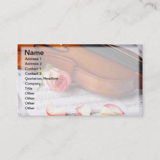Music Business Card