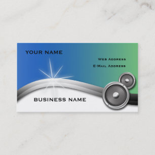 Music Business Card