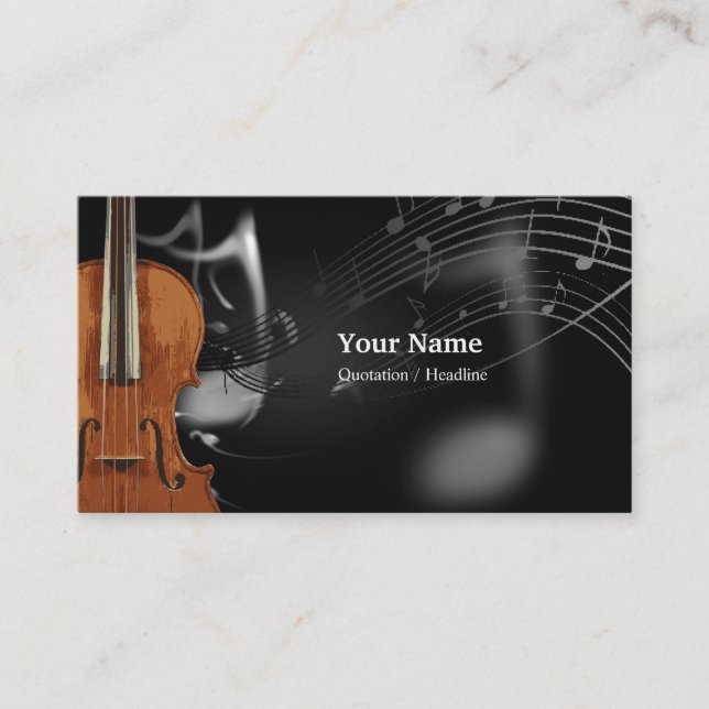 Music Business Card (Front)