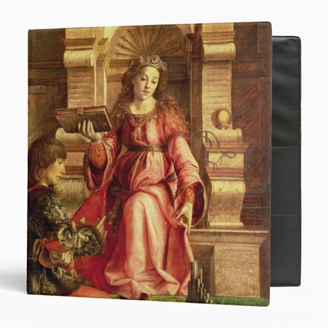 Music, c.1480 binder (Front/Inside)
