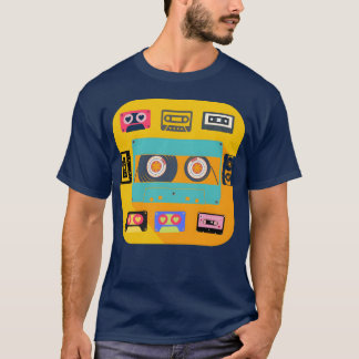 Music Cassette Music lovers vintage T-Shirt