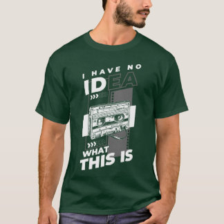 Music Cassetteape Year Legendary Hits boy T-Shirt