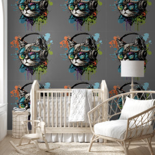 Music Cat Custom  Wallpaper