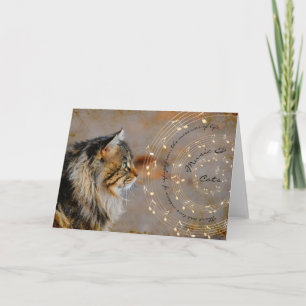 Music & Cats Card