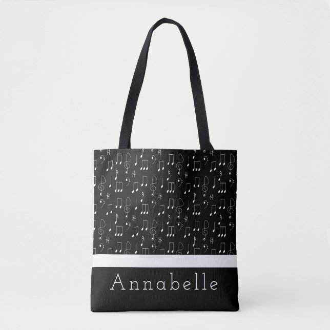 Music Chique Tote Bag (Front)