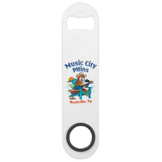 Music City Phins Stainless Long Bottle Opener Bar Key