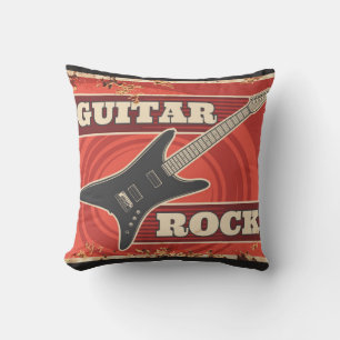  Music club Throw Pillow