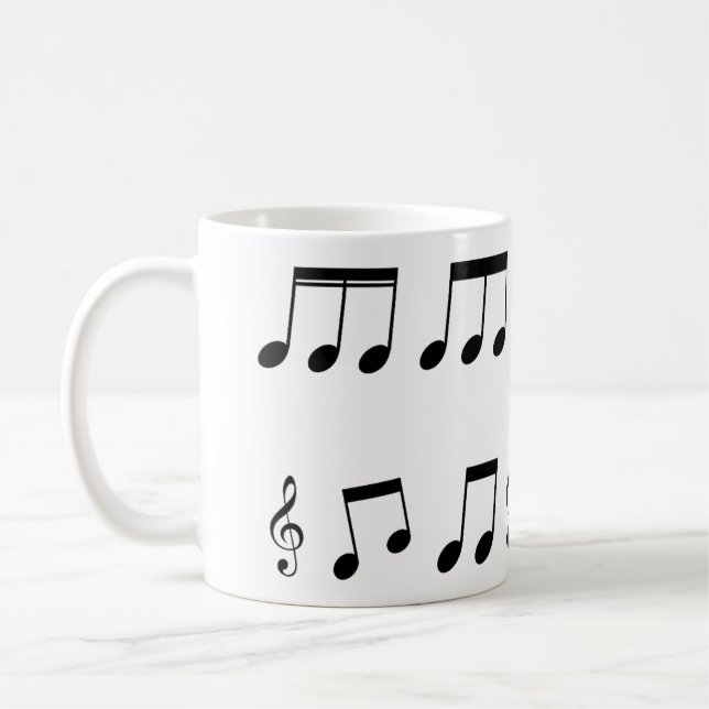 MUSIC COFFEE MUG (Left)