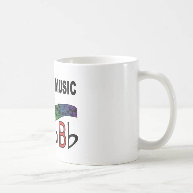MUSIC COFFEE MUG (Right)