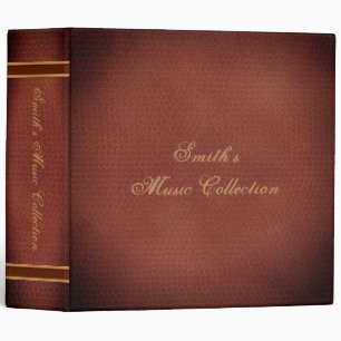 Music Collection CD Holder Library Storage Binder