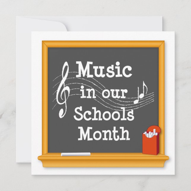 Music Concert  Card (Front)