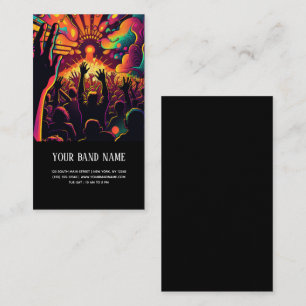 Music Concert Guitarist business card