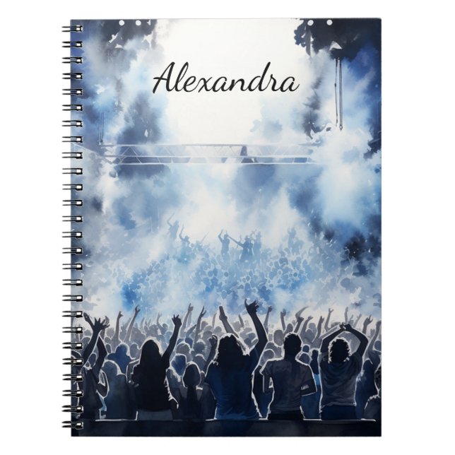 Music Concert Notebook (Front)