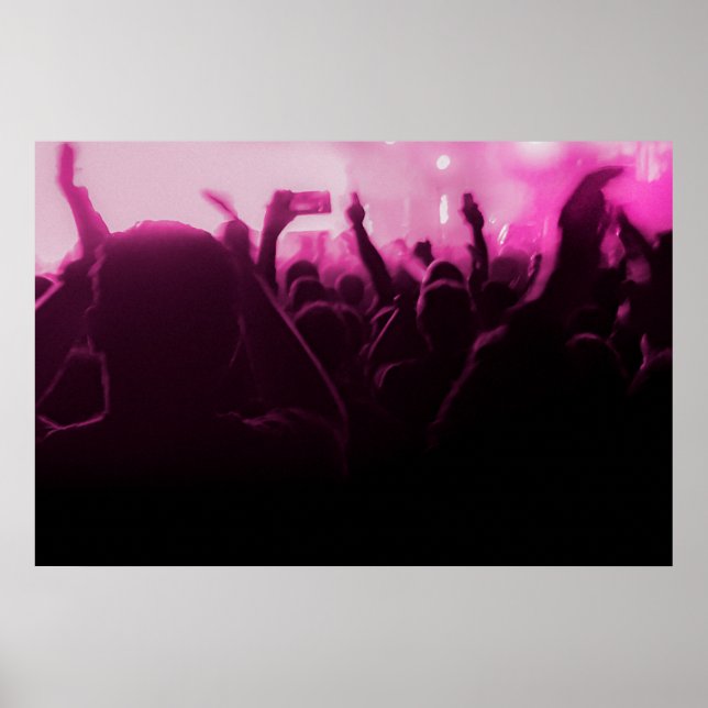 Music Concert Scene Poster (Front)