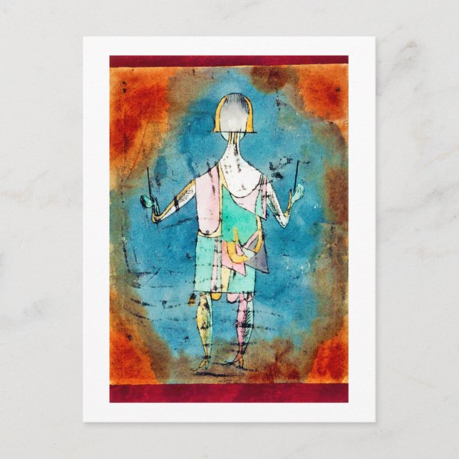 Music Conductor (Player), Klee Postcard (Front)