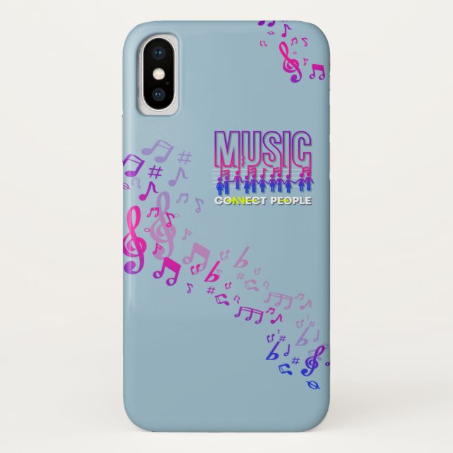 Music Connects People | Case-Mate iPhone Case (Back)