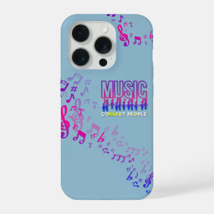 Music Connects People iPhone 15 Pro Case