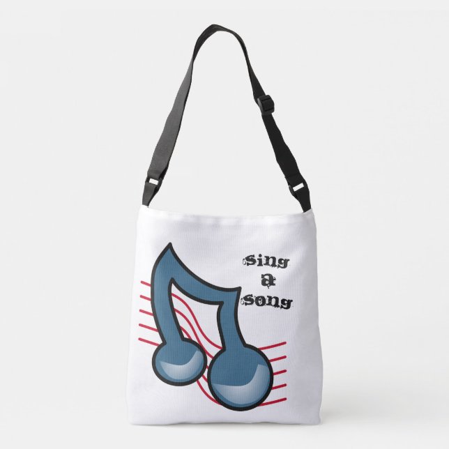 Music Crossbody Bag (Back)