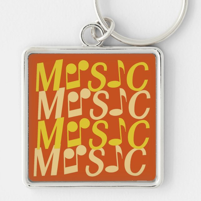 MUSIC custom key chain (Front)