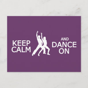 Music custom postcard