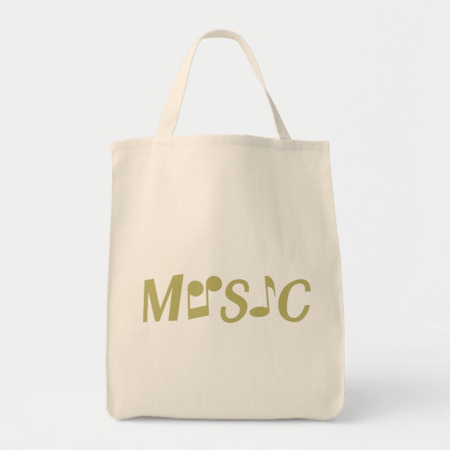 MUSIC custom tote bags (Front)
